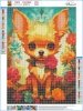Haft Diamentowy Uroczy Chihuahua 30x40 cm